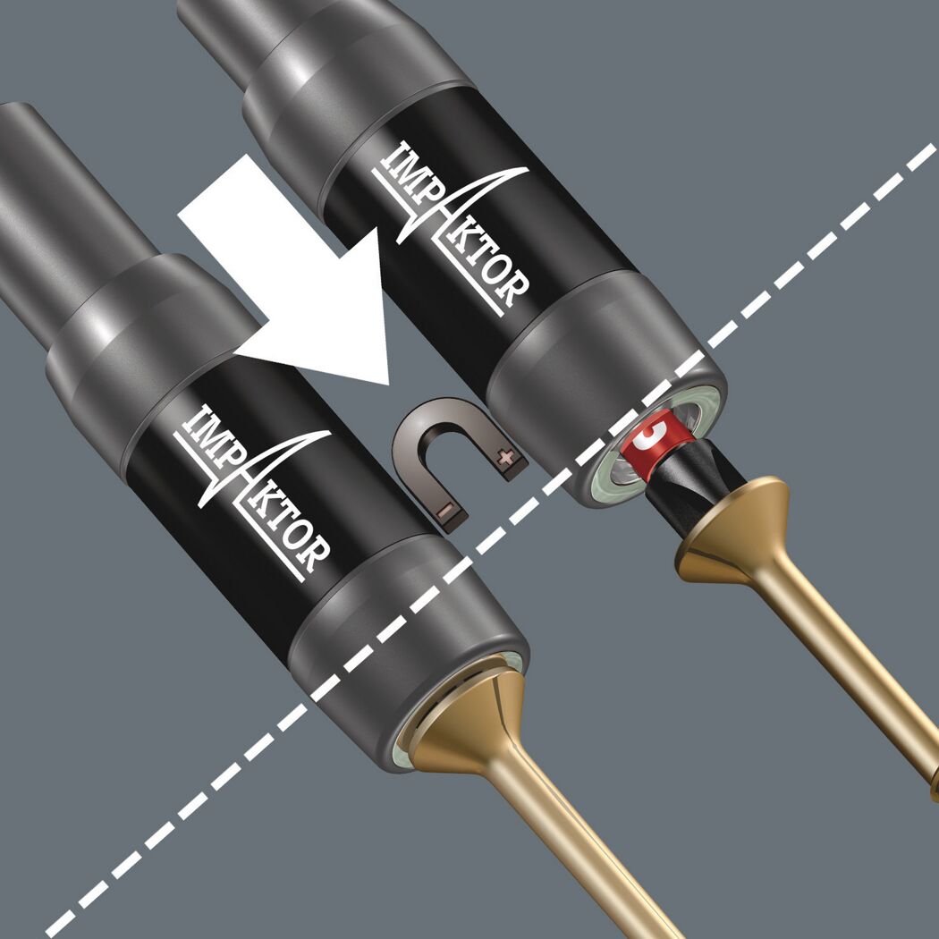 Impaktor Bit-Check 30 mit Magnet