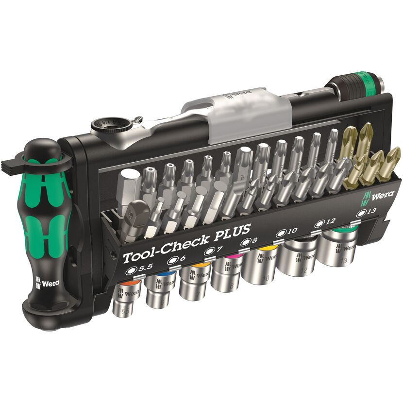 Wera Tool-Check PLUS Bitsatz mit Schraubendreher
