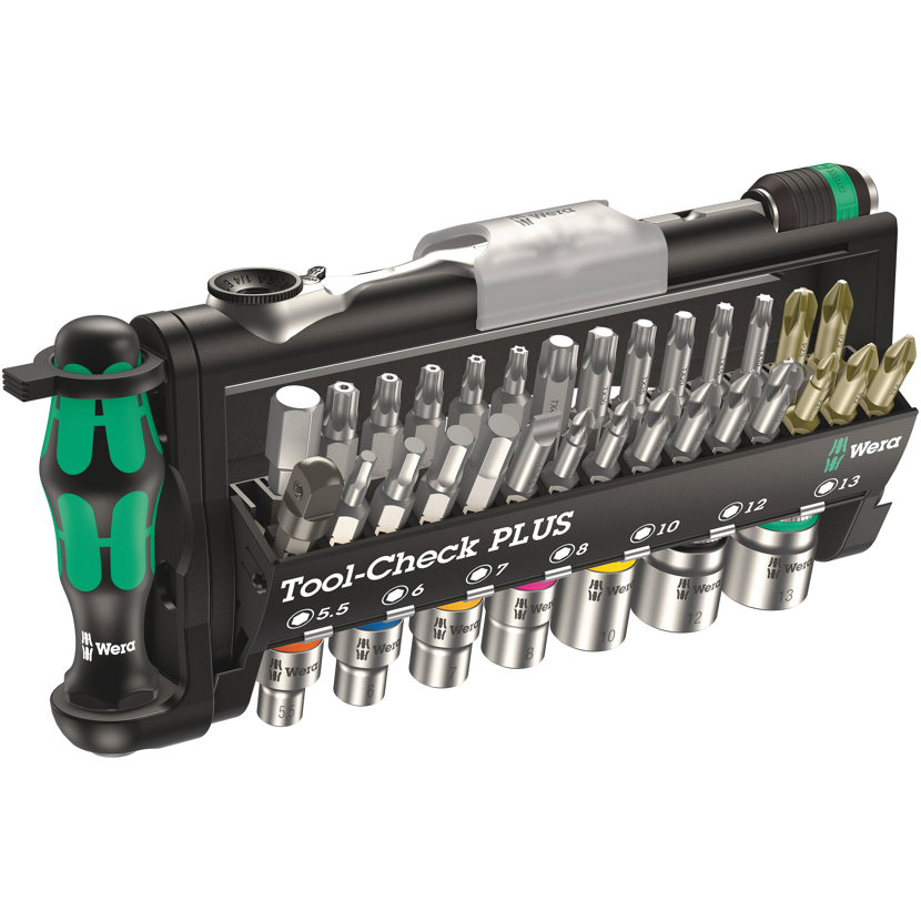 Wera Tool-Check PLUS Bitsatz mit Schraubendreher