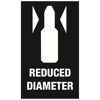 Reduzierter Durchmesser