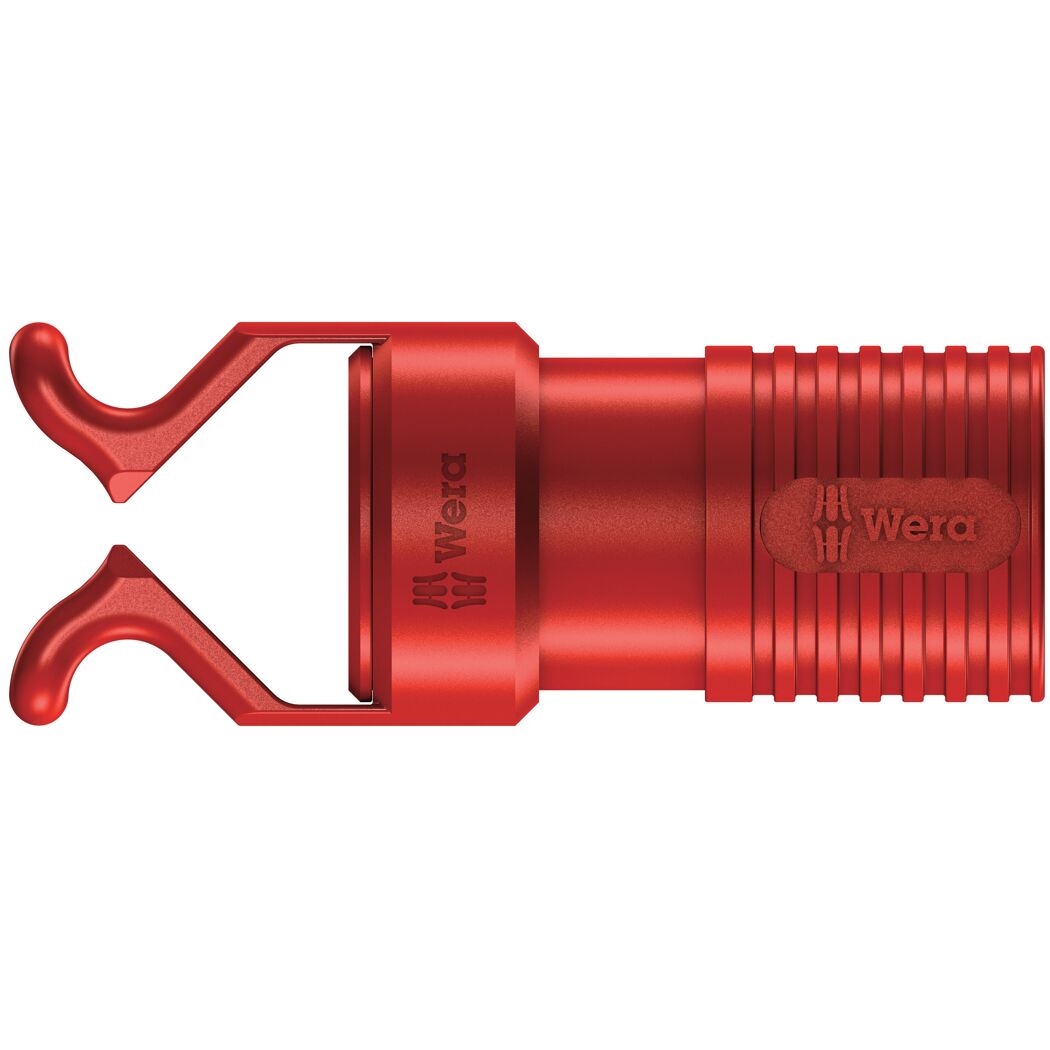 Roter Wera Bithalter mit Gürtelclip