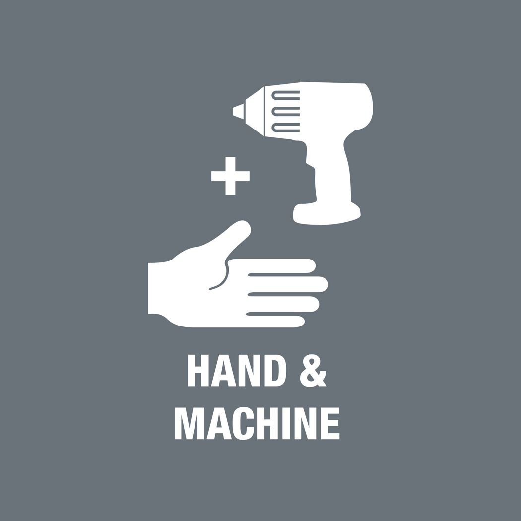 Hand und Akkuschrauber