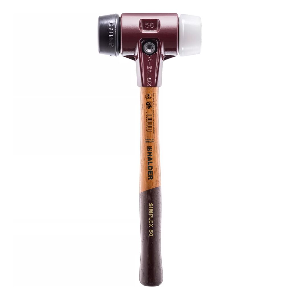 SIMPLEX Schonhammer mit Holzgriff