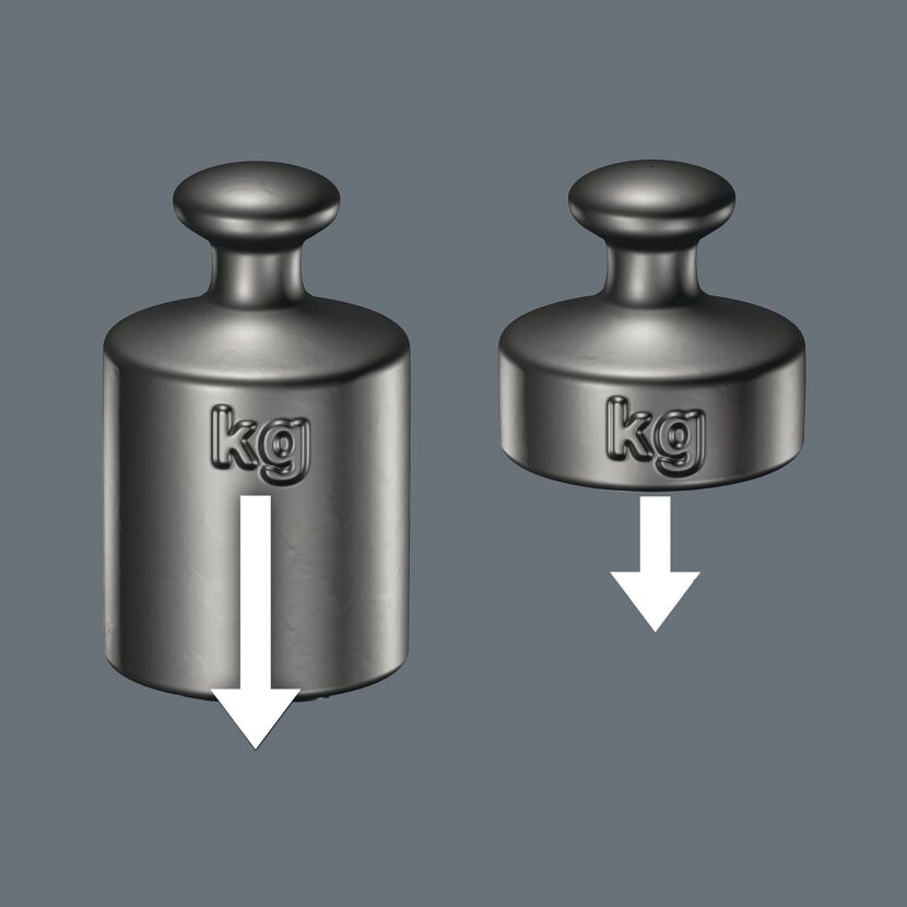 Zwei Kilogrammgewichte