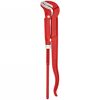 S-Maul-Rohrzange rot pulverbeschichtet 425 mm 1,5"