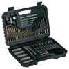 Bohrer- und Bit-Set 'V-Line' Titanium Box, 103-teilig
