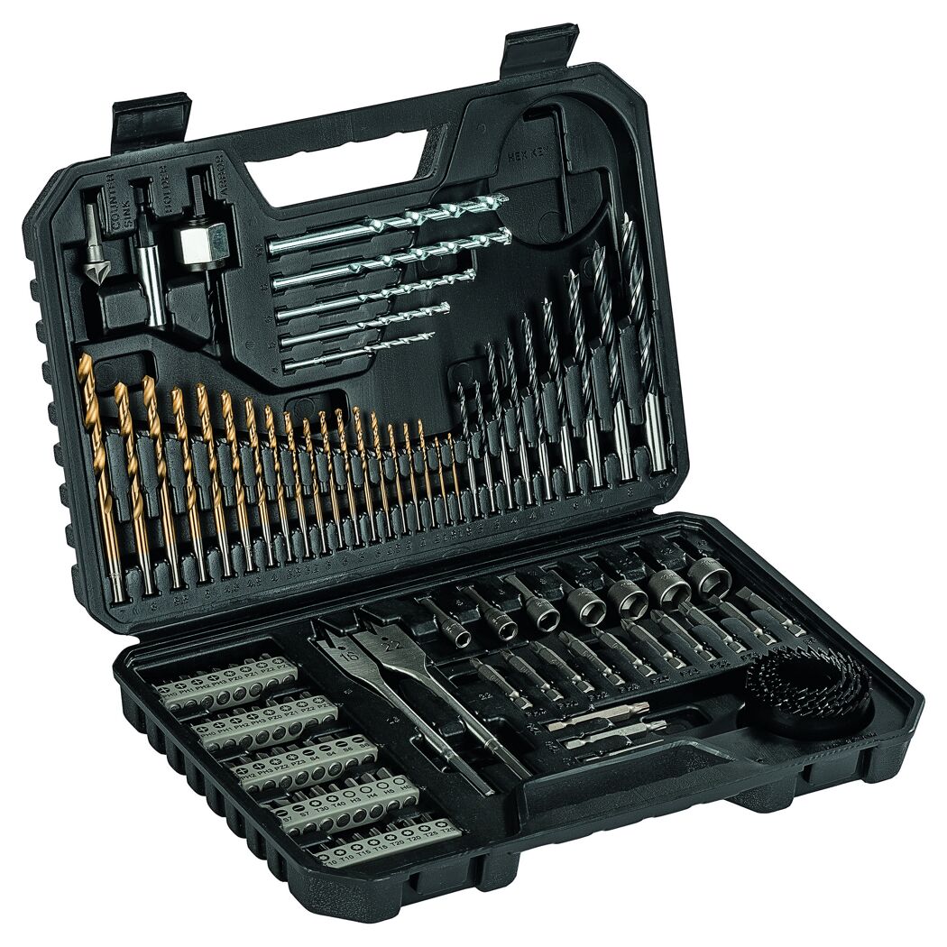 Bohrer- und Bit-Set 'V-Line' Titanium Box, 103-teilig