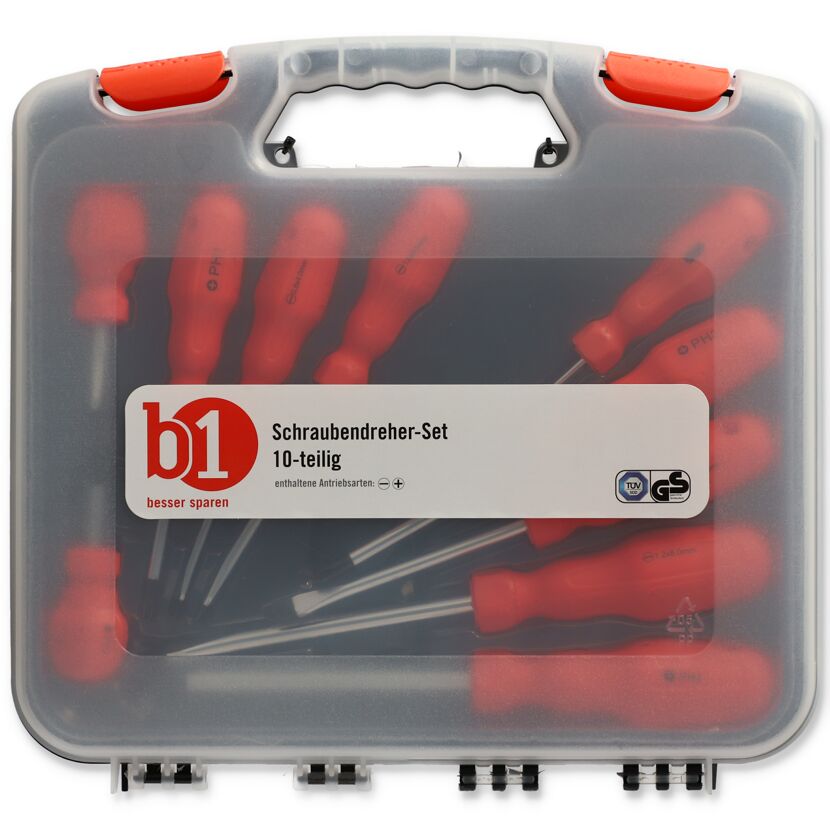 Schraubendreher-Set SL/PH, 10-teilig