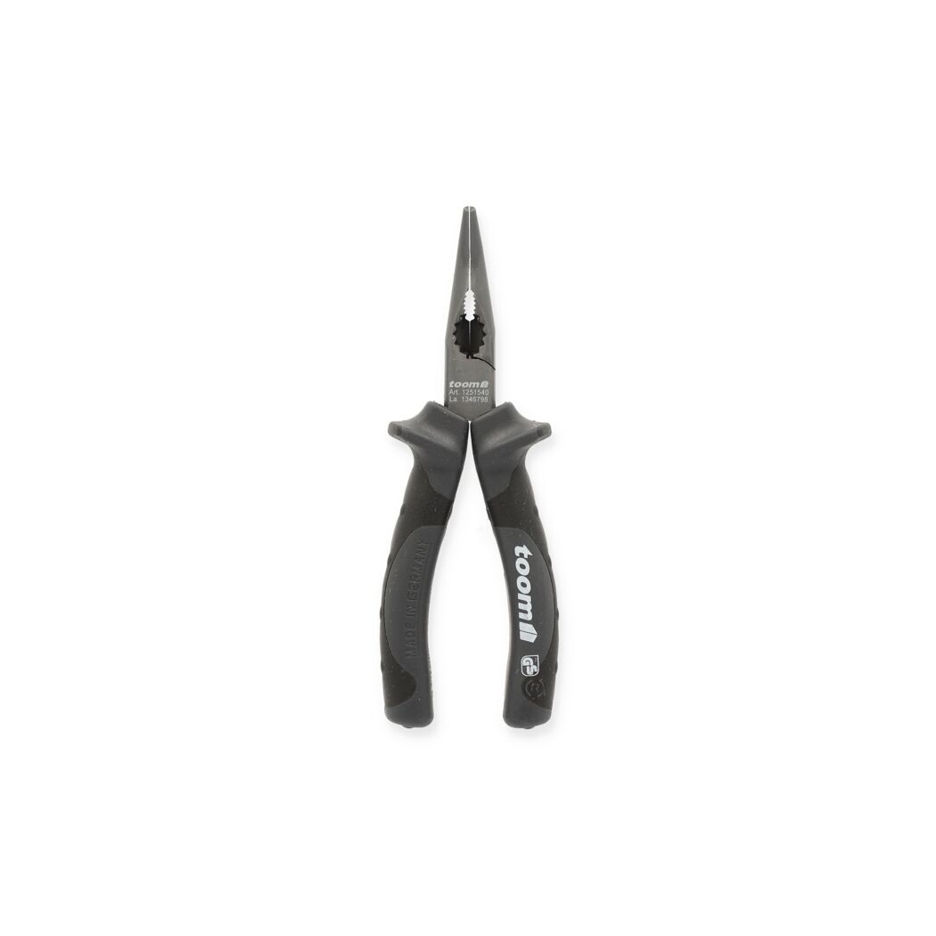 Flachrundzange gebogen 170 mm