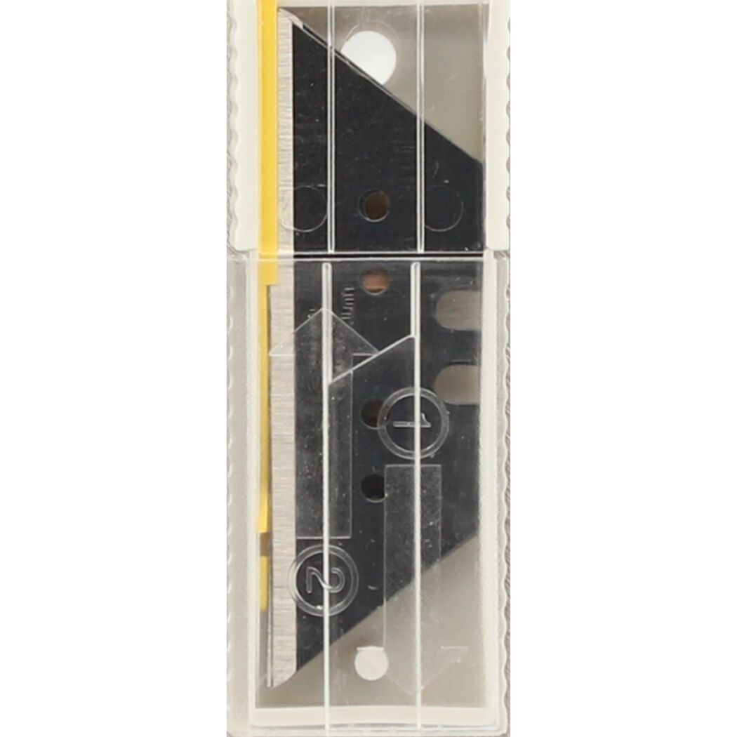 Trapezklingen 61 mm in Verpackung