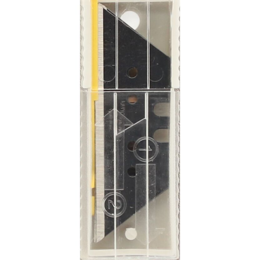 Trapezklingen 61 mm in Verpackung