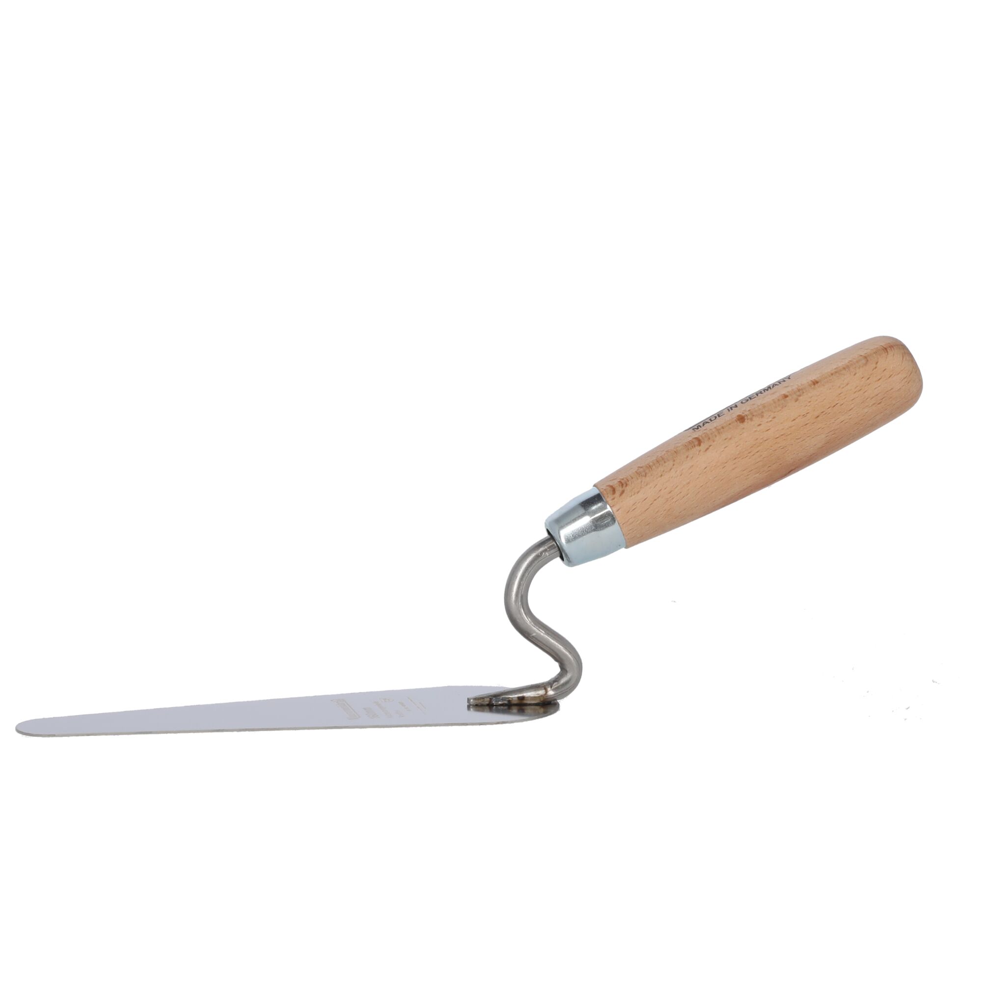 Rostfreie Zungenkelle mit Holzgriff