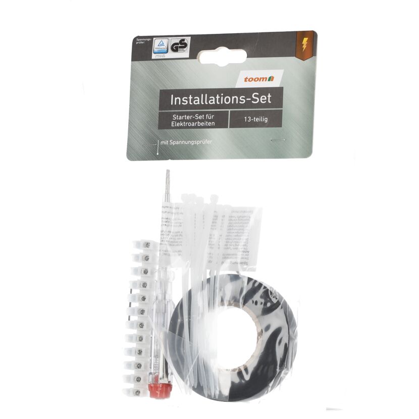 Installations-Set, 13-teilig, mit Spannungsprüfer