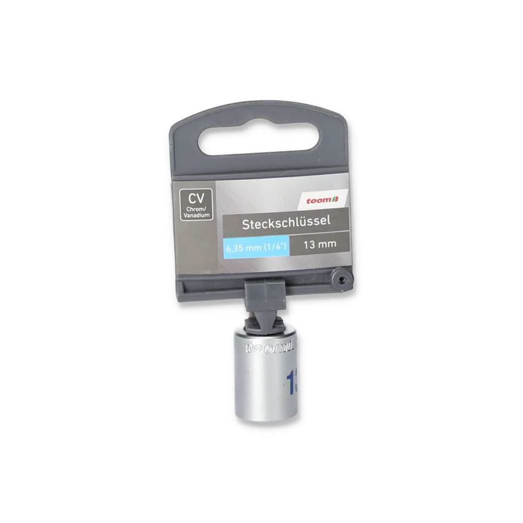 Toom Steckschlüssel 1/4" 13 mm
