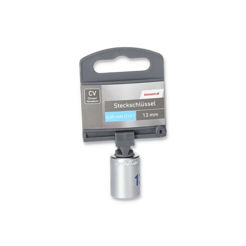 Toom Steckschlüssel 1/4" 13 mm