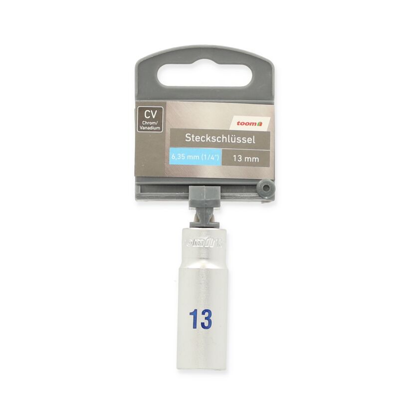 toom Steckschlüssel 1/4 Zoll 13 mm
