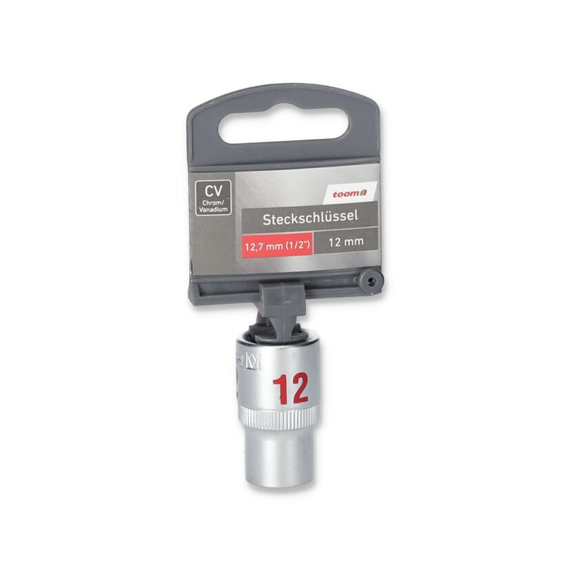 Toom Steckschlüssel 1/2 Zoll 12 mm