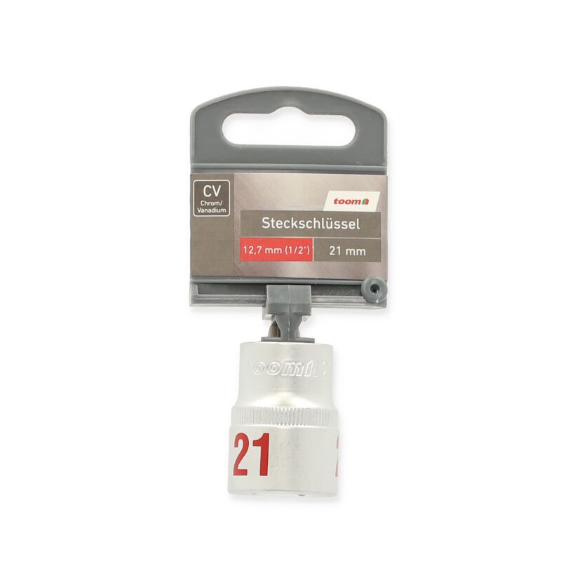 Steckschlüssel 1/2 Zoll 21 mm von toom
