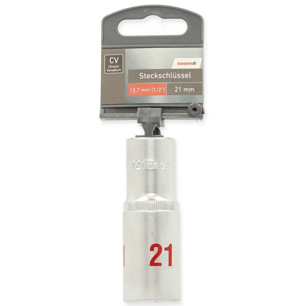 Steckschlüssel 1/2 Zoll 21 mm von toom