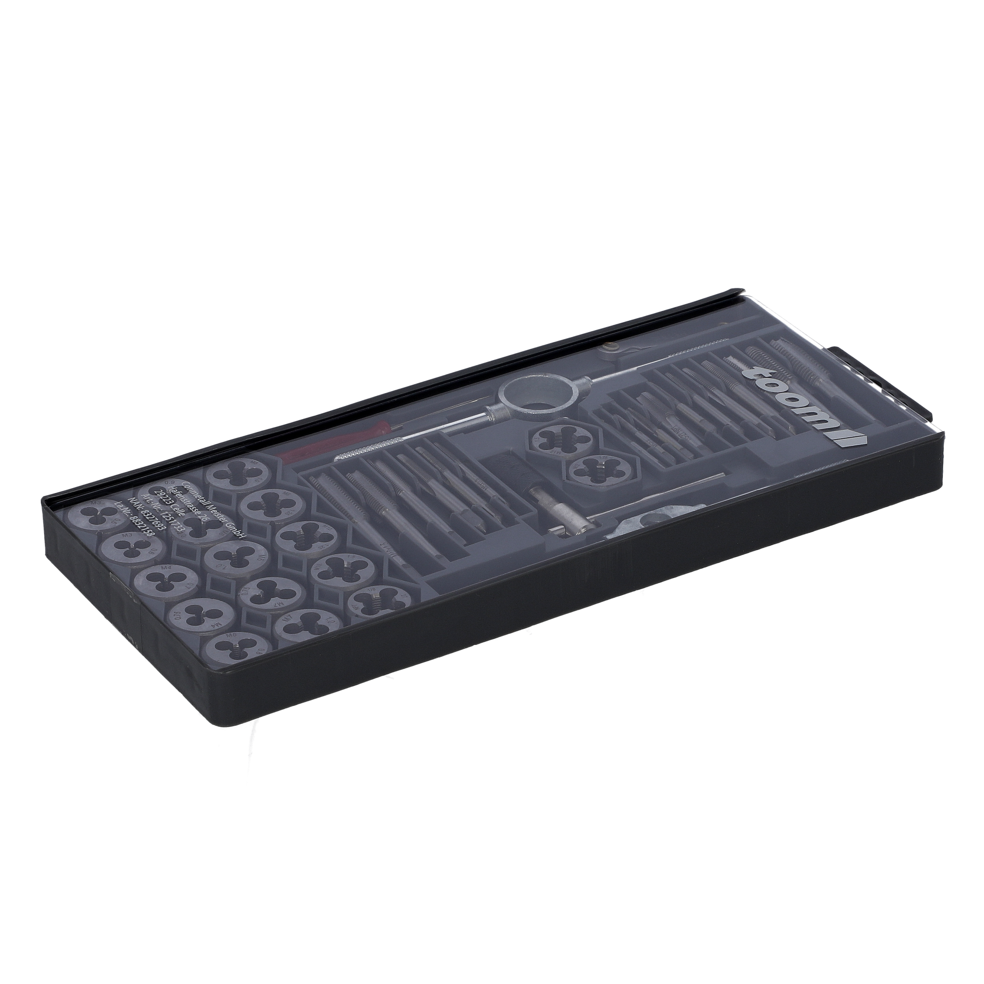 Gewindeschneid-Set M3-M12 40-teilig