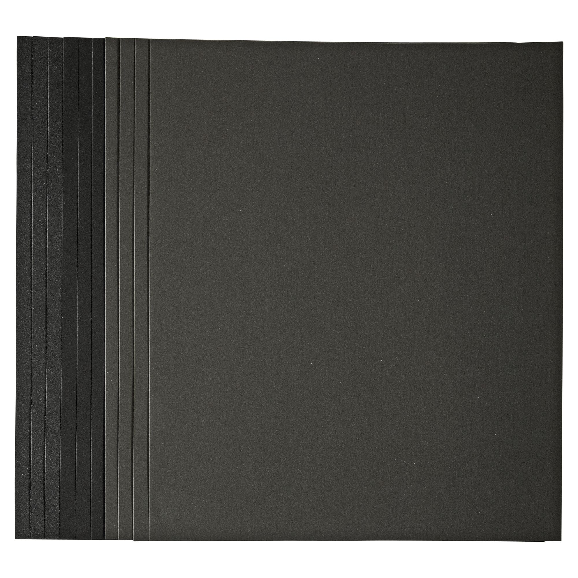 Schwarzes Schleifpapier