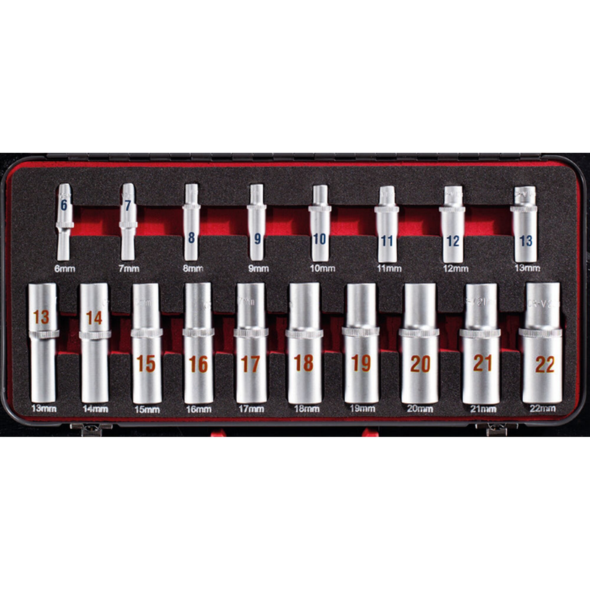 Steckschlüssel-Satz 18-teilig in Box