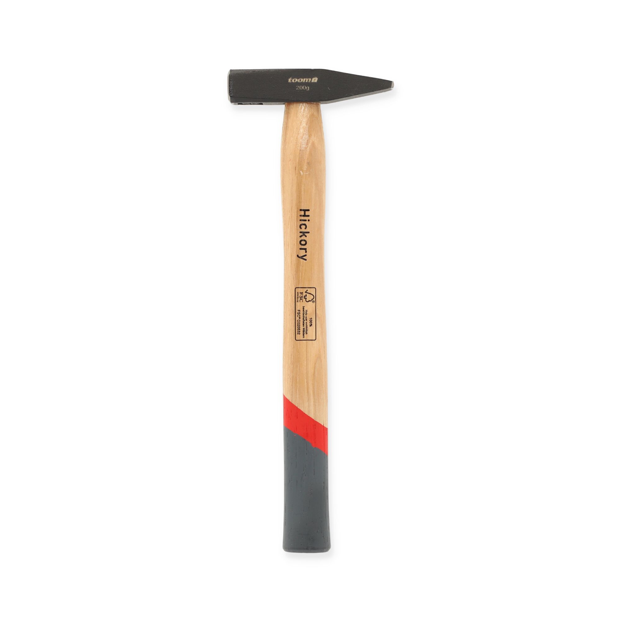 Schlosserhammer 200 g mit Hickory-Stiel