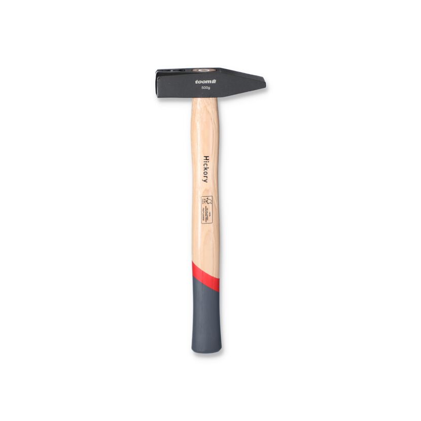 Schlosserhammer 500 g mit Hickory-Stiel
