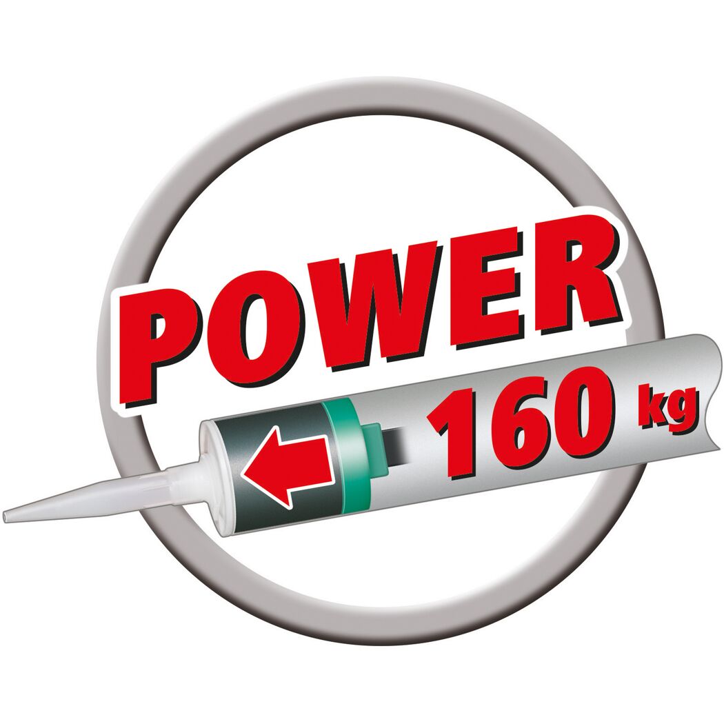 Kartuschenpresse mit 160 kg Power