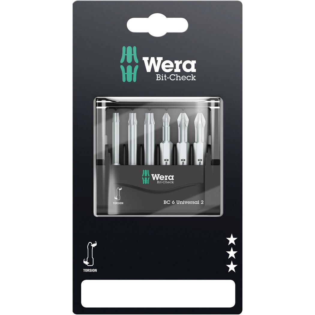 Wera Bit-Check Universal 2 Bit-Satz
