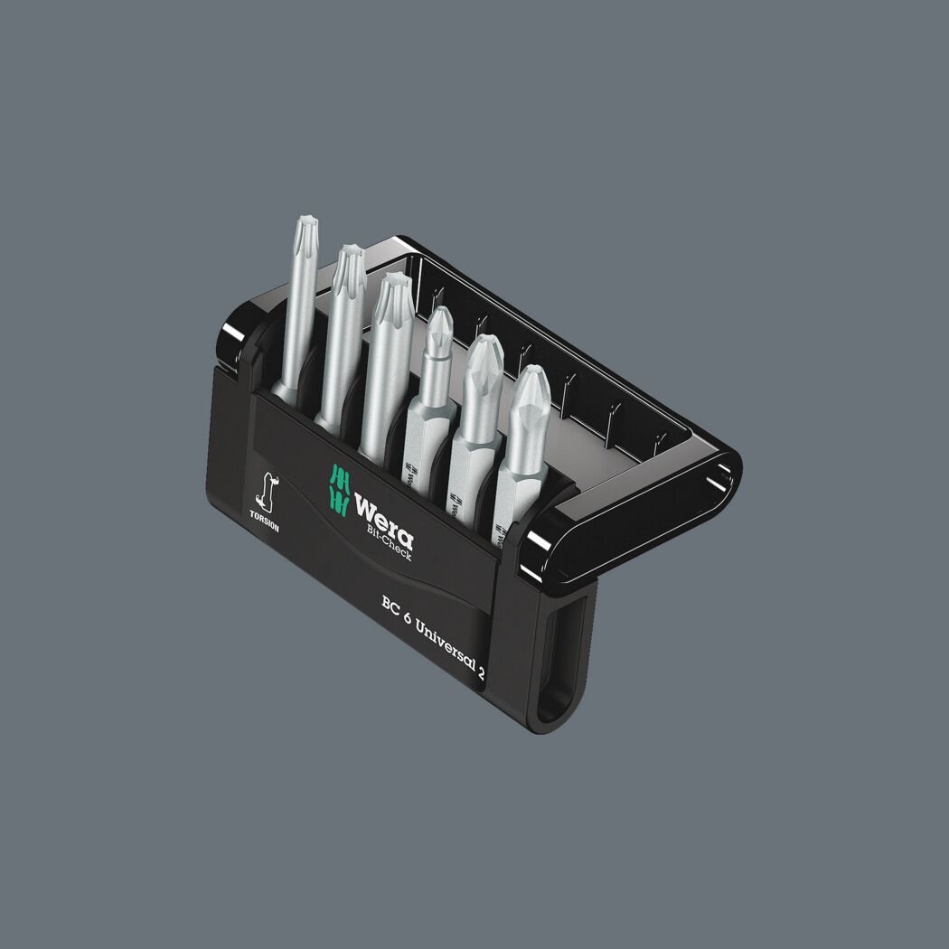 Wera Bit-Check 6 Universal 2 mit Bits