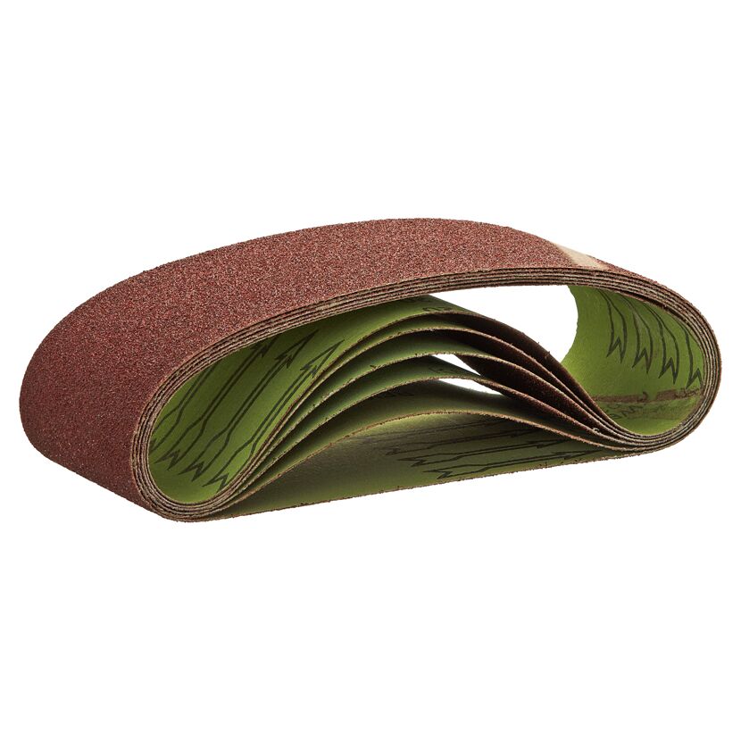 Schleifpapier-Set 75 x 457 mm K60/80 6 Stück
