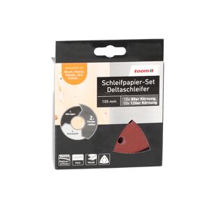 Schleifpapier-Set Ø 105 mm, K 80/120, 20 Stück
