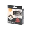 Schleifpapier-Set für Deltaschleifer, 105 mm, toom