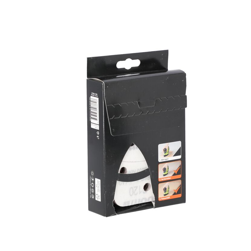 Schleifpapier-Set toom in Verkaufsverpackung