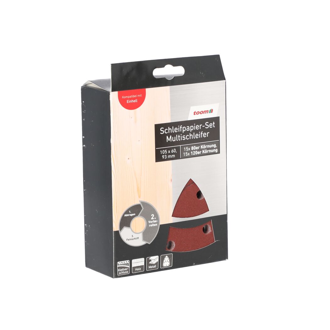 Schleifpapier-Set toom Multischleifer