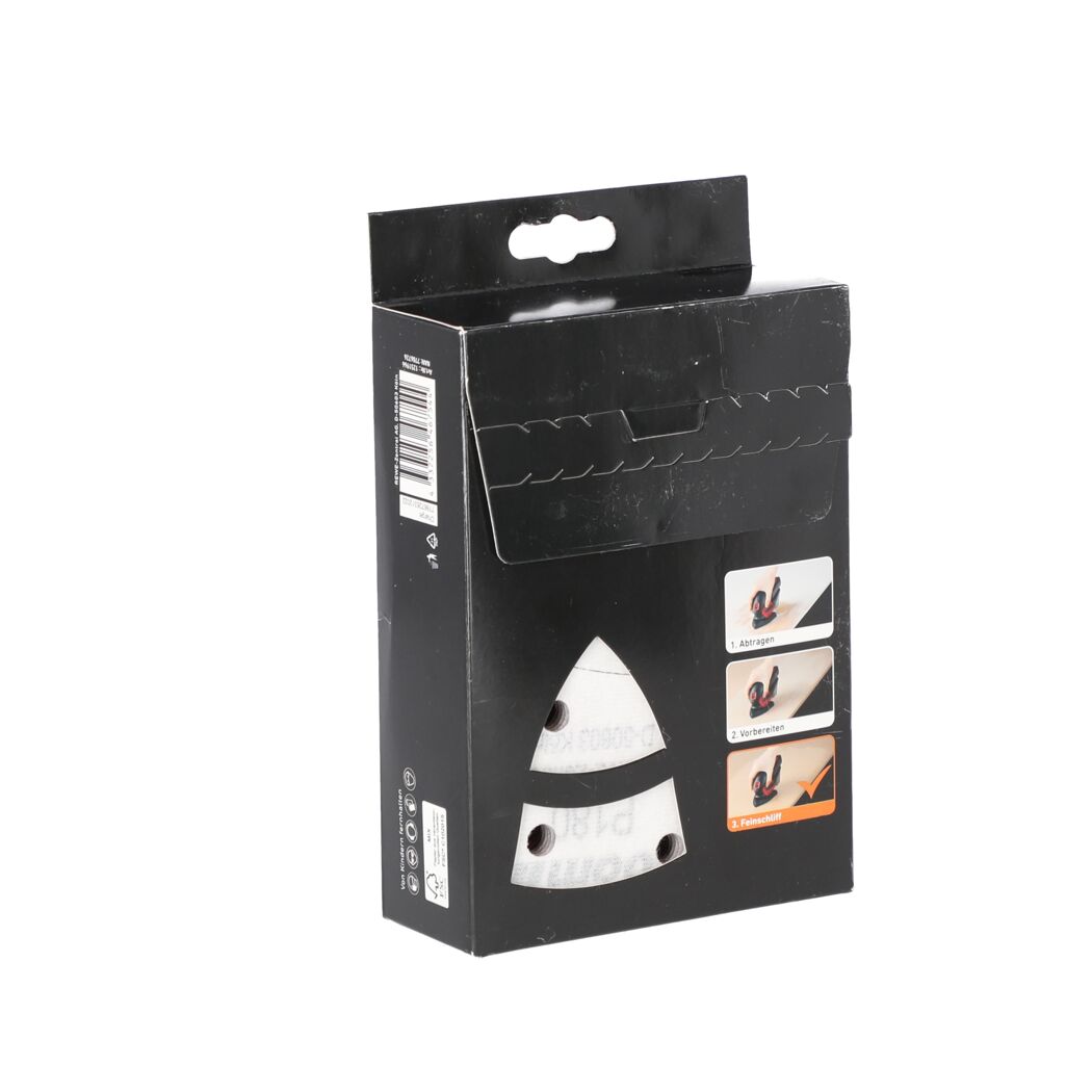 Schleifpapier-Set 105 x 60, 93 mm, K180/240, 30 Stück