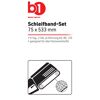 Schleifband-Set 75 x 533 mm 6 Stück