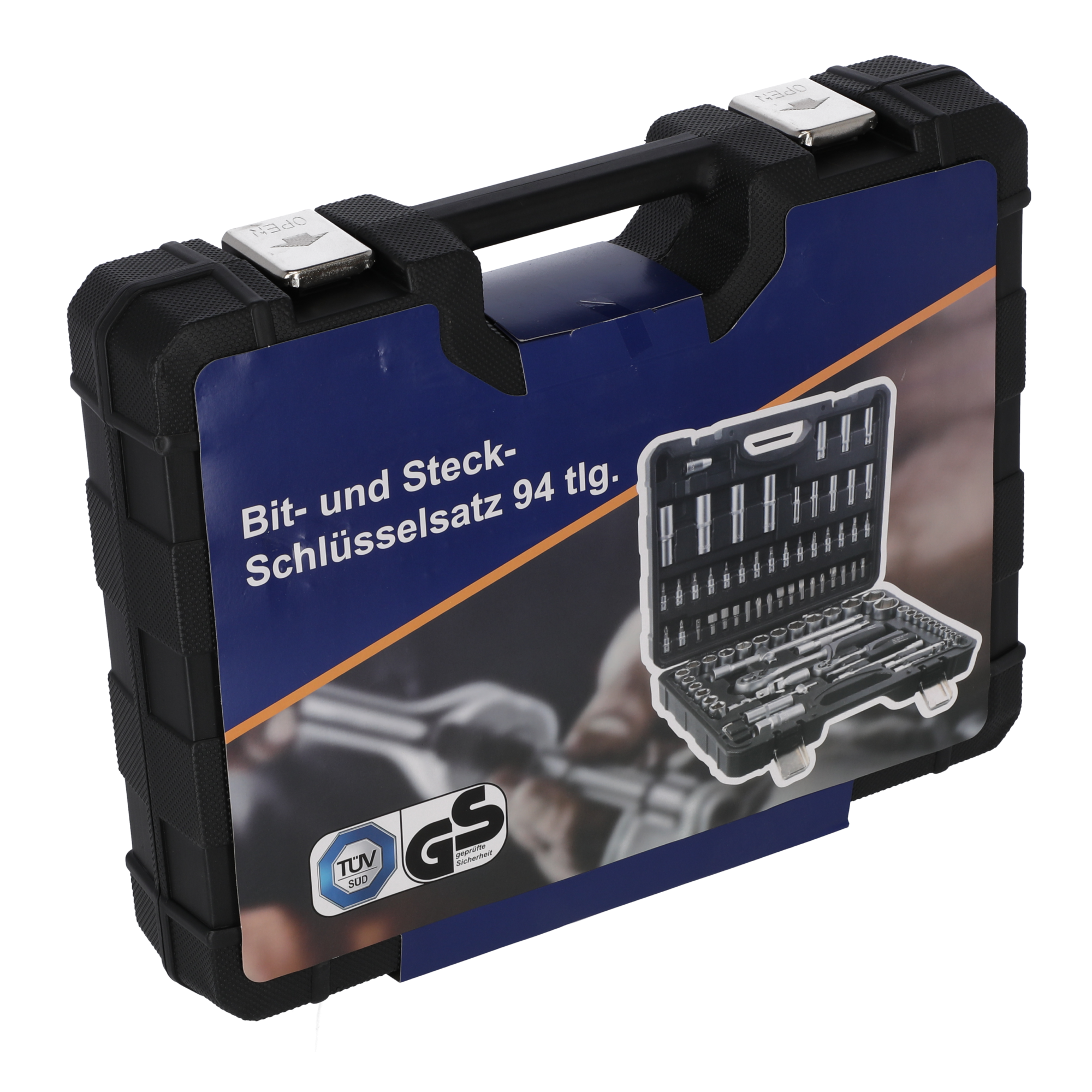 Bit- und Steckschlüsselsatz 94-teilig