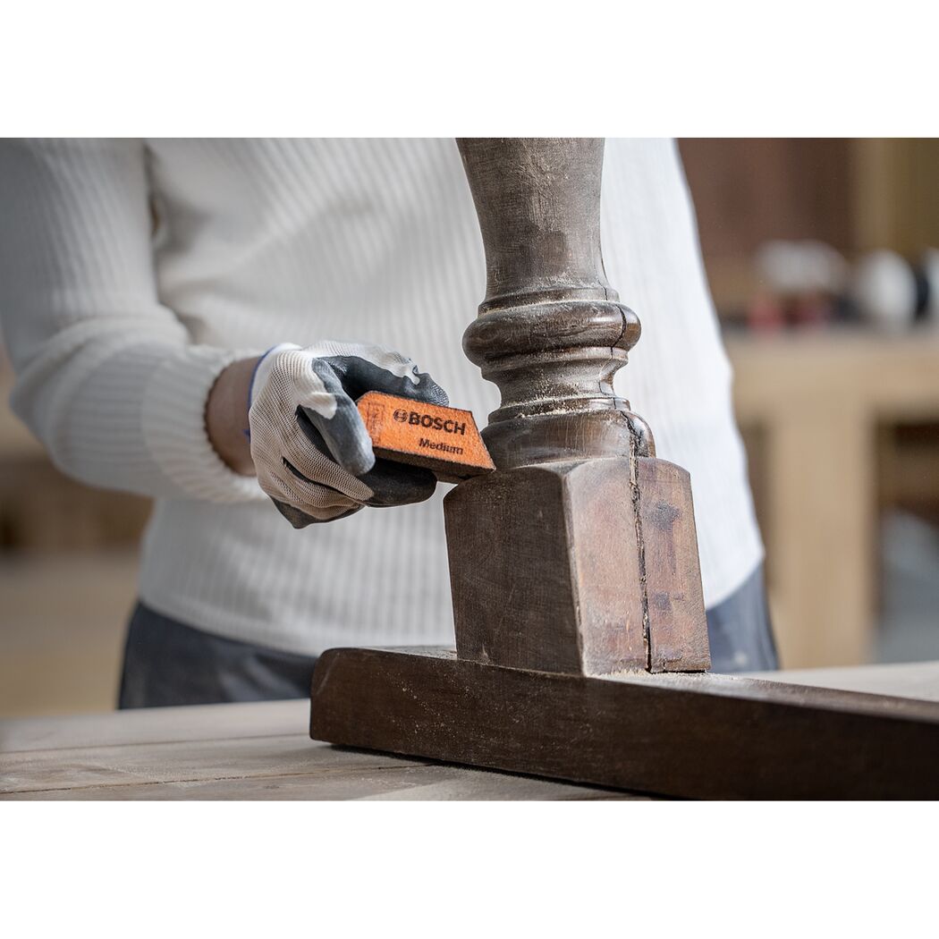 Schaumstoff-Schleifteller 'Expert Flex S473' fein 98 x 120 x 13 mm