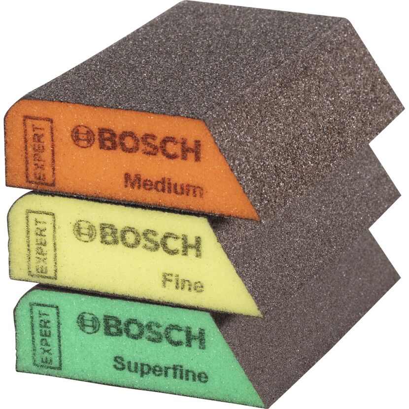 Schaumstoff-Schleifteller 'Expert Flex S473' medium 98 x 120 x 13 mm