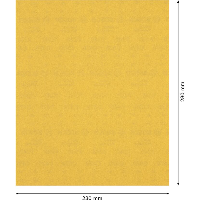 Handschleifpapier 'Expert C470' für Holz 230 x 280 mm, K 240