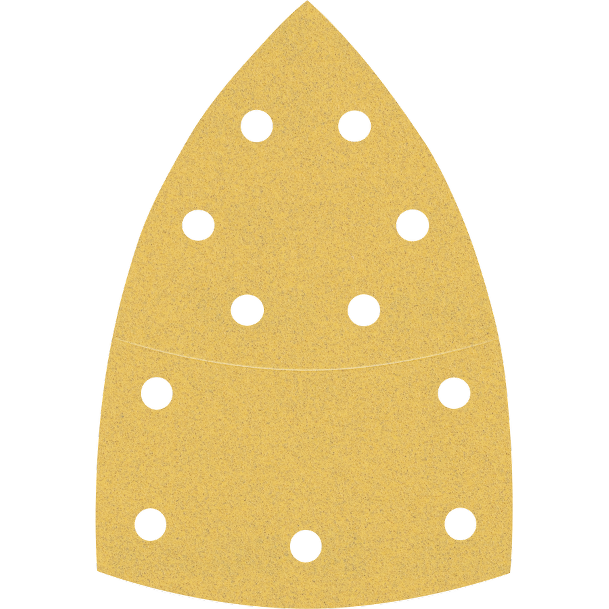 Multi-Schleifpapier 'Expert C470' Klett 11 Löcher 102 x 62 mm G 120, 10-teilig