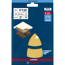 Multi-Schleifpapier 'Expert C470' Klett 11 Löcher 102 x 62 mm G 120, 10-teilig