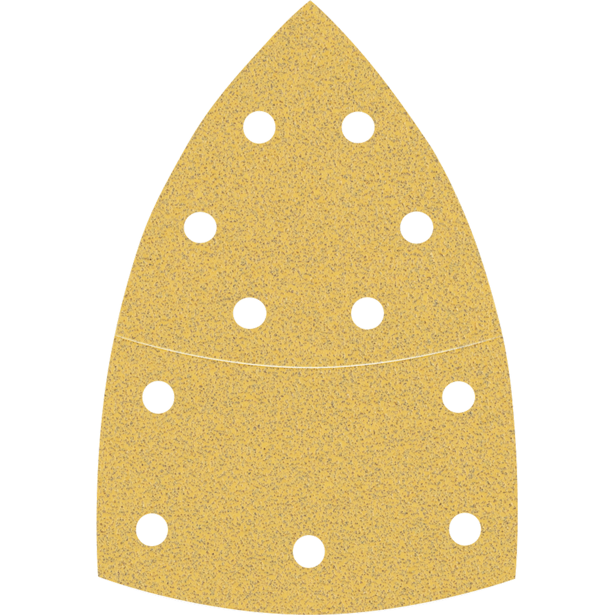 Multi-Schleifpapier 'Expert C470' Klett 11 Löcher 102 x 62 mm G 80, 10-teilig