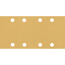 Schwingschleifpapier 'Expert C470' Klett 8 Löcher 93 x 186 mm G 120, 10-teilig