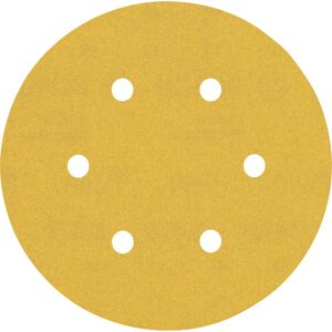 Exzenterschleifblatt 'Expert C470' Klett 6 Löcher Ø 150 mm G 240, 5-teilig