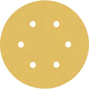 Exzenterschleifblatt 'Expert C470' Klett 6 Löcher Ø 150 mm G 120, 5-teilig