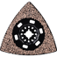 Deltaschleifplatte 'Expert AVZ 90 RT4' Starlock 90 mm