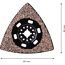 Deltaschleifplatte 'Expert AVZ 90 RT4' Starlock 90 mm